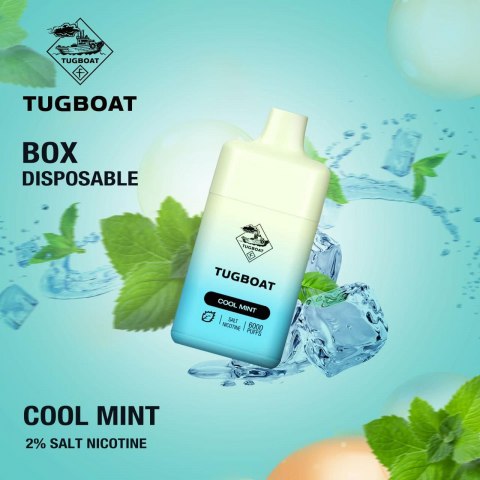 Tugboat Box Cool Mint 6000 puffs