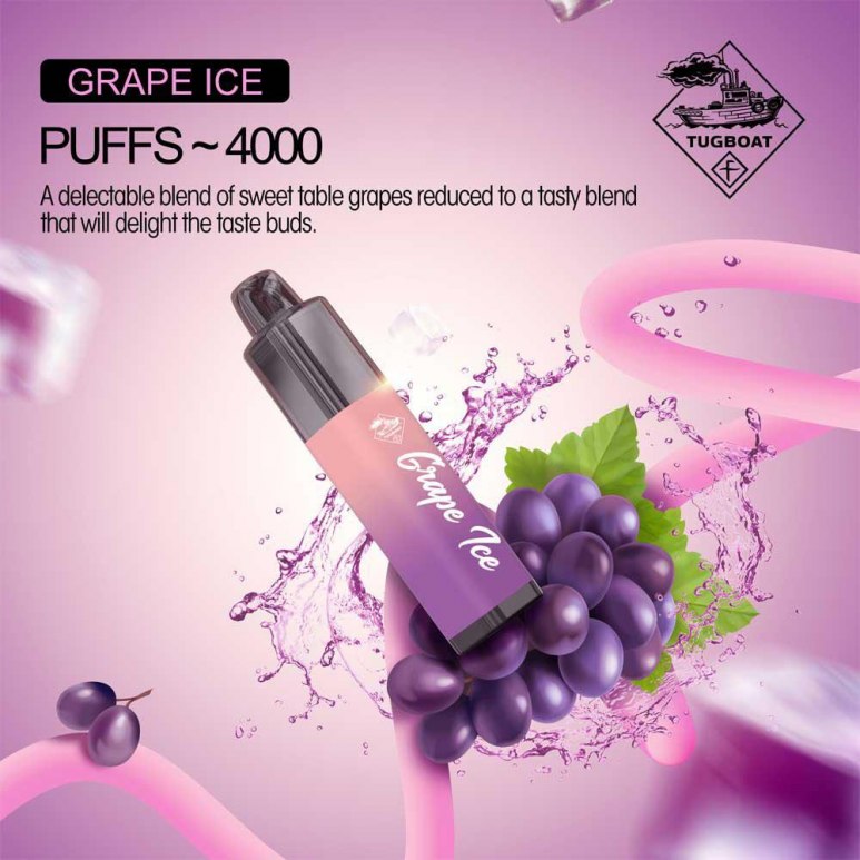 Tugboat Mega Flow 4000 Puffs Disposable Vape 4