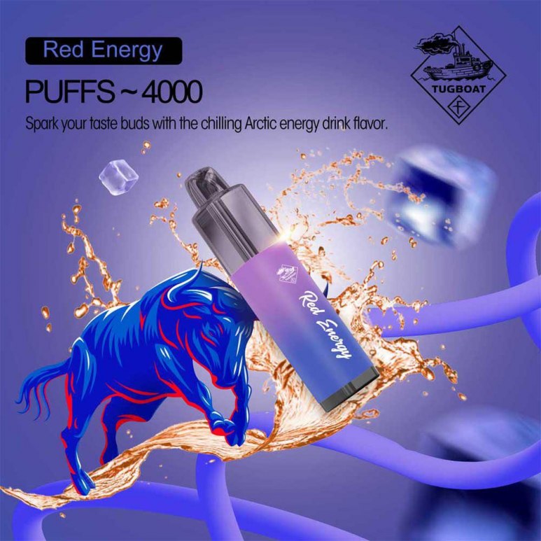 Tugboat Mega Flow 4000 Puffs Disposable Vape 6