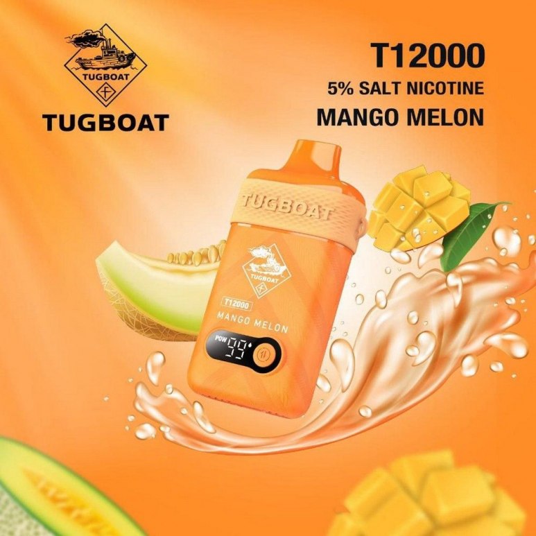 Tugboat T12000 Mango Melon Disposable Vape