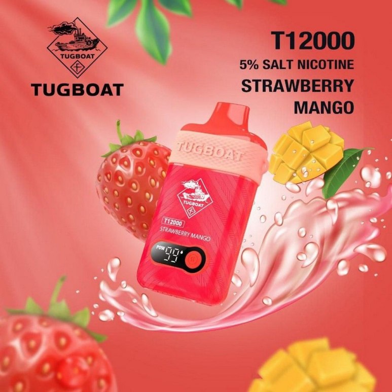 Tugboat T12000 12000 Puffs Disposable Vape 12