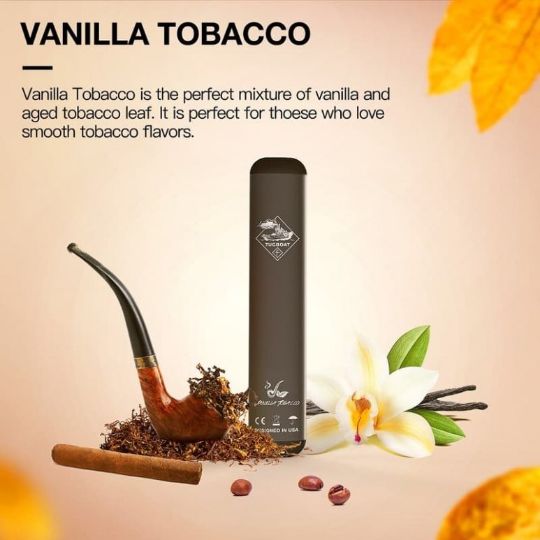 Tugboat V2 Vanilla Tobacco Disposable Vape